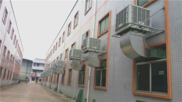 深圳塑料包装车间通风降温设备