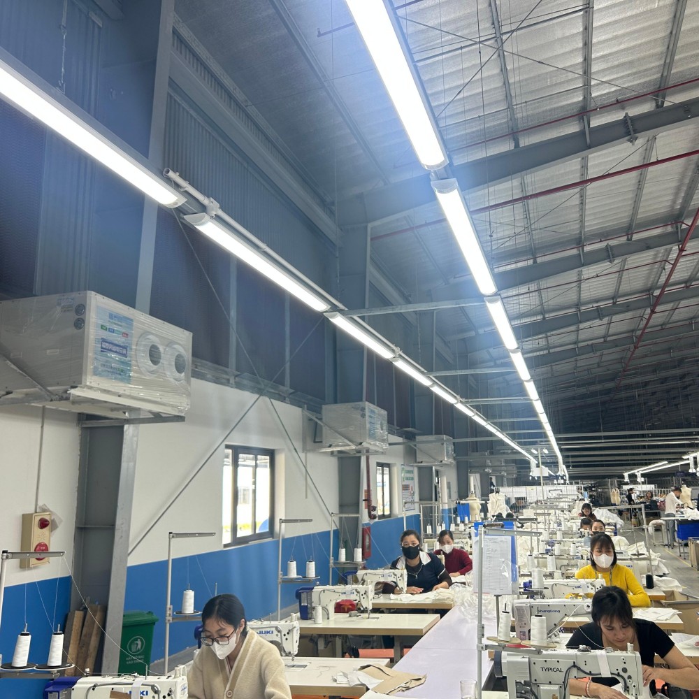 服饰厂房通风降温